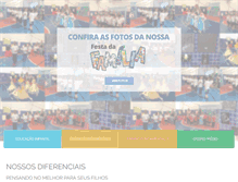 Tablet Screenshot of colegiopaulistavf.com.br